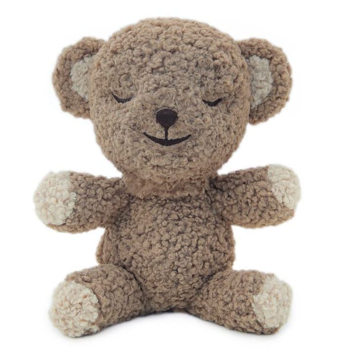 SNOObear, doudou-peluche, apaise bébé au coucher grâce à sa douceur.