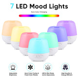 HAPPTWS diffuseur avec lumière 8 couleurs, ambiance zen et relaxante.