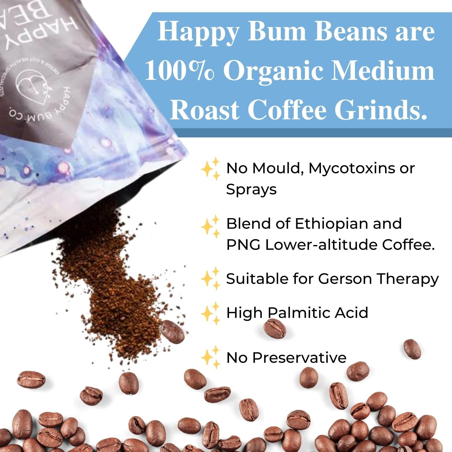 Happy Bum Co Utilisation quotidienne – idéal pour routine bien-être et nettoyage intestinal.