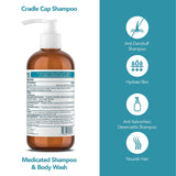 Shampoing Happy Cappy Médicamenteux – massage du cuir chevelu pour calmer les pellicules.