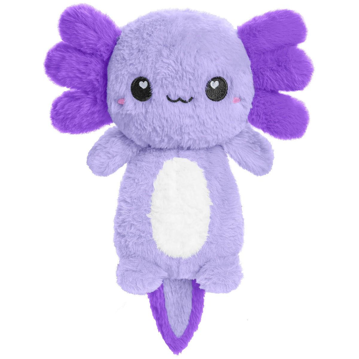 Happy Fuel axolotl chauffant, peluche douce et réconfort nocturne.