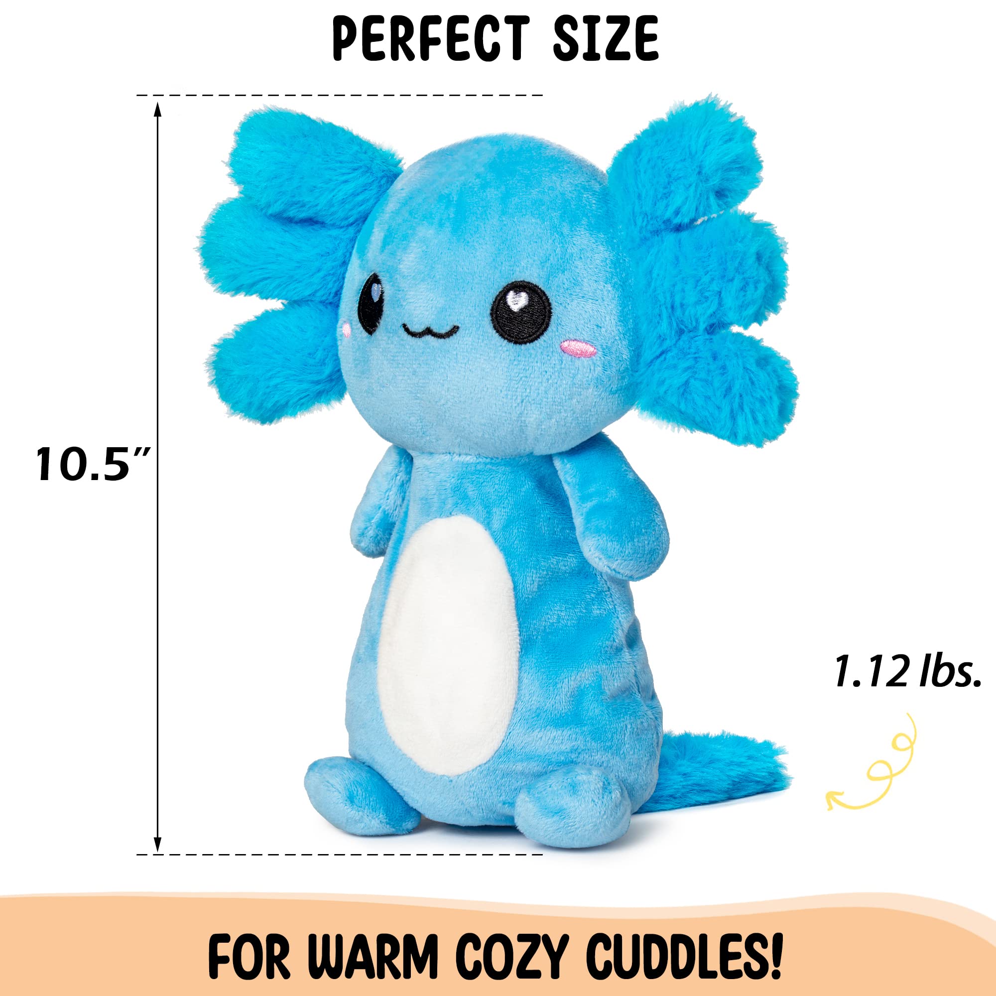 Happy Fuel Axolotl peluche-cadeau original qui surprendra et ravira.