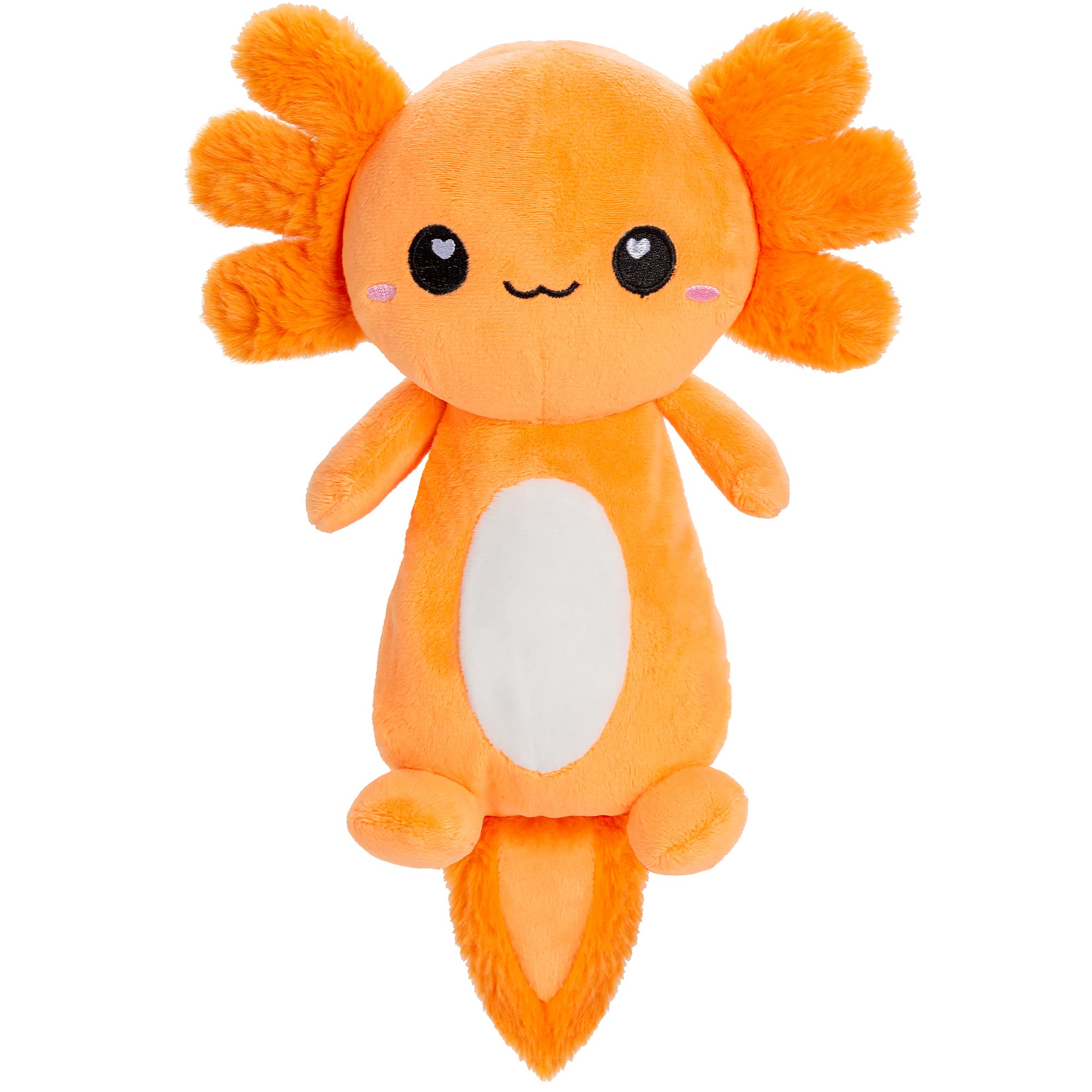 Peluche axolotl Happy Fuel chauffante sans parfum pour détendre avant le coucher