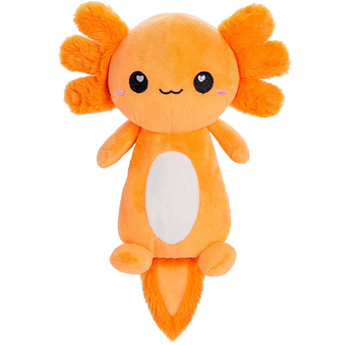 Peluche axolotl Happy Fuel chauffante sans parfum pour détendre avant le coucher