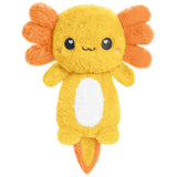 Peluche axolotl Happy Fuel chauffante pour câlins réconfortants.