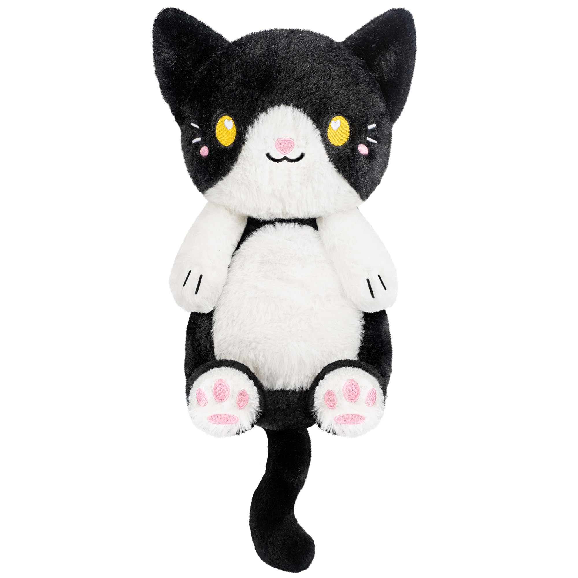 Happy Fuel Tuxedo Cat chauffe-peluche au micro-onde pour un réconfort rapide et durable