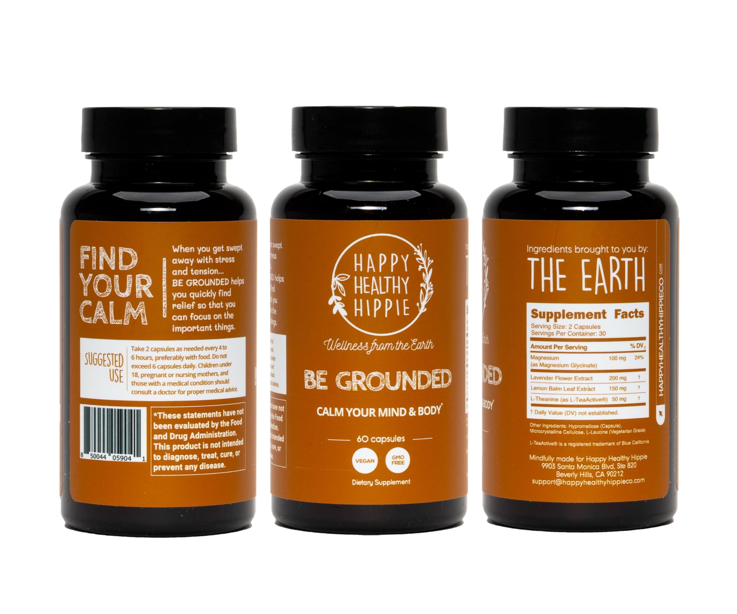 Be Grounded – capsules-lavande-pose, intégration facile au rituel.