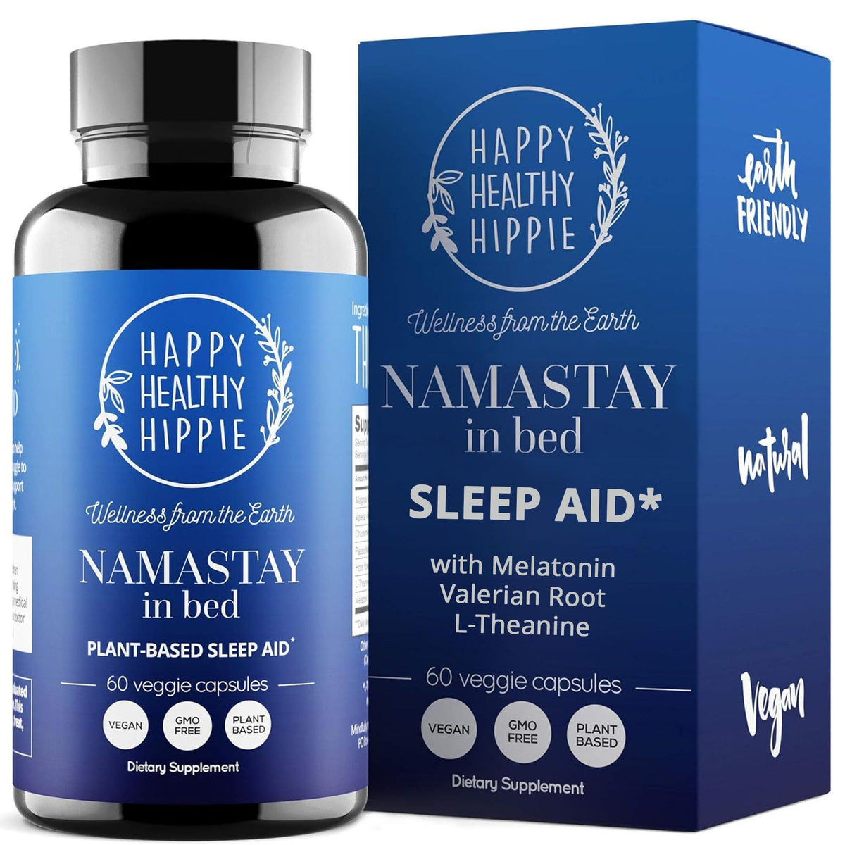 Happy Healthy Hippie bouteille Sommeil naturel prête à l’emploi pour endormissement relaxant