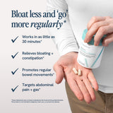 Happy V Débloat + Digest – bouteille, présentation pratique pour routine digestive.
