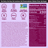 Texture veloutée de Berry Parfait prête pour un shake rassasiant.