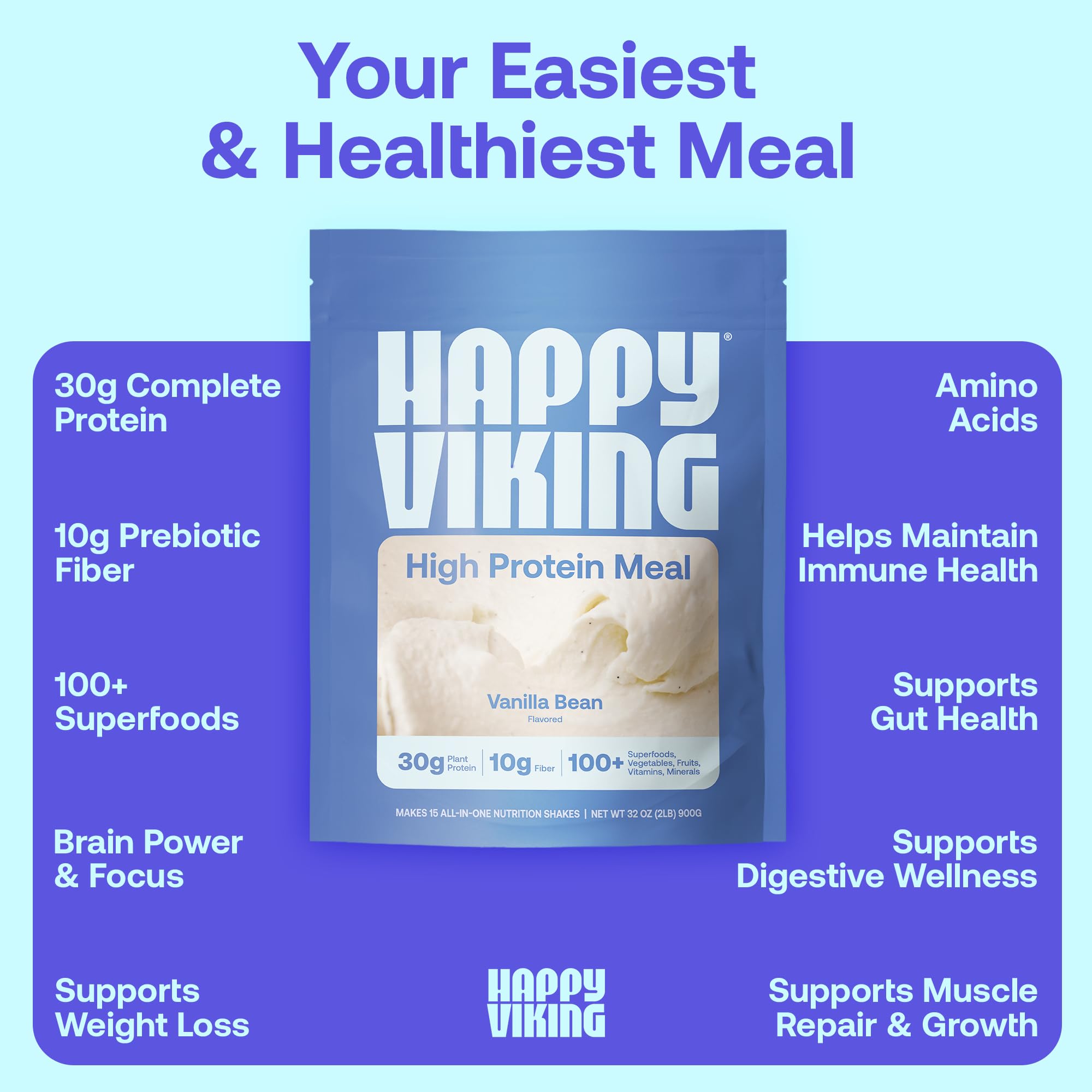 Happy Viking venus-williams-co-fondatrice: énergie durable et soutien digestif.