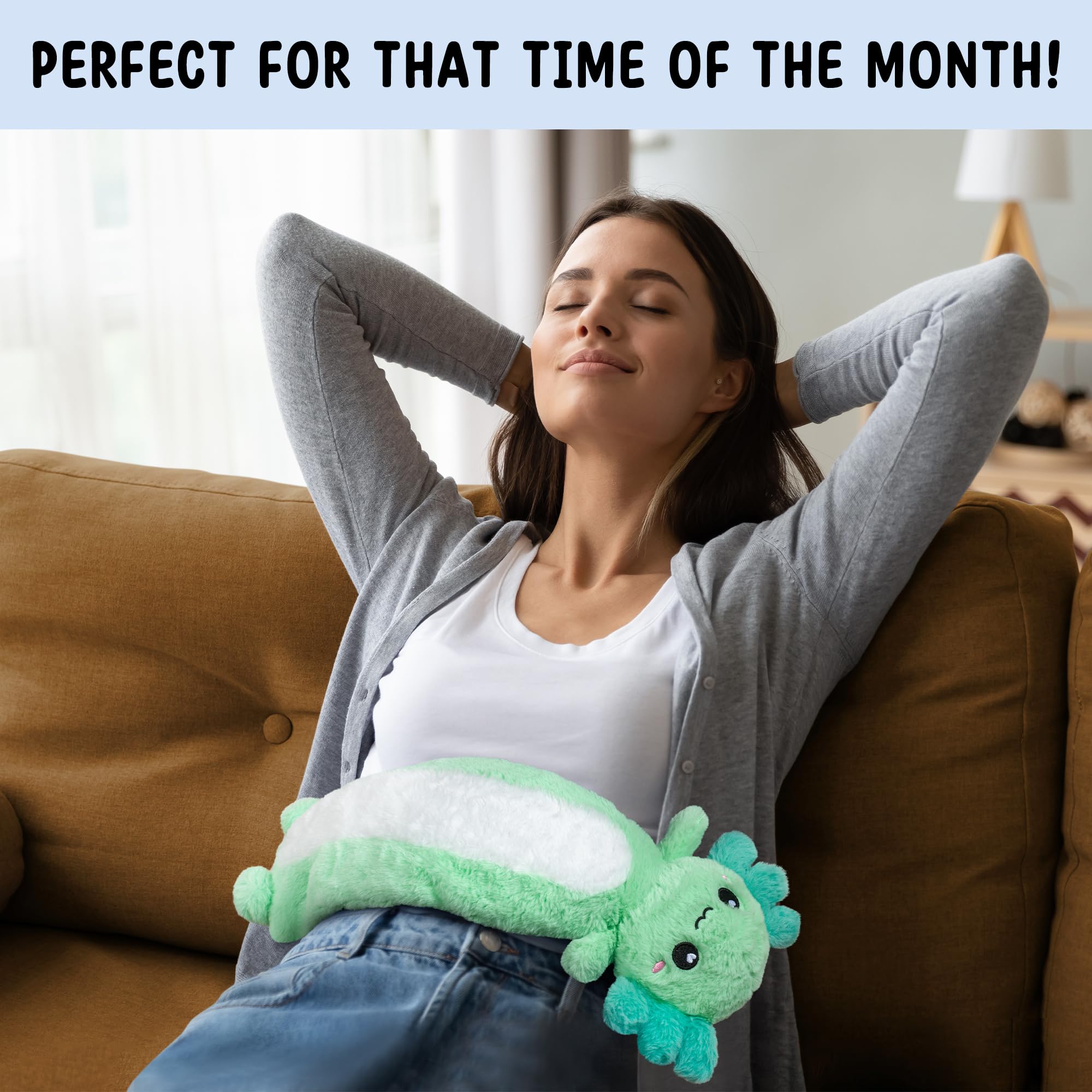 Happy Fuel Axolotl : longueur 22,5 pouces, taille conviviale.