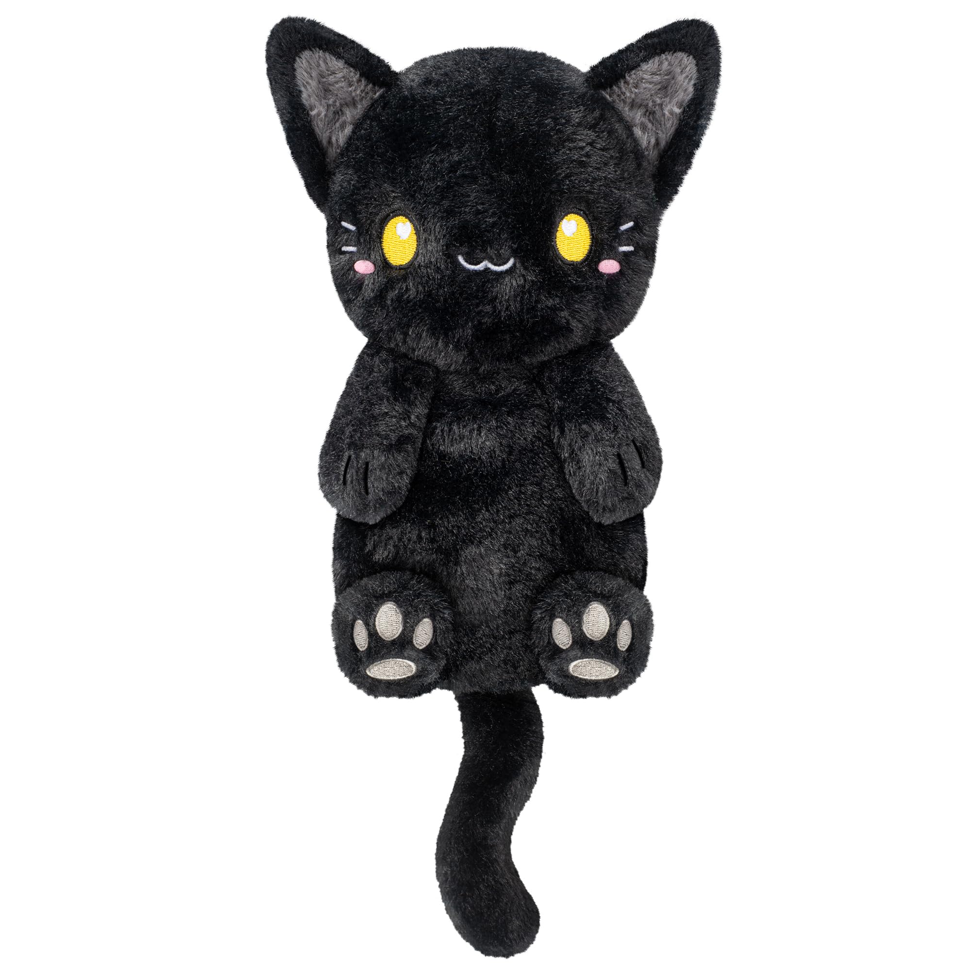 Happy Fuel Chat Noir : coussin chauffant micro-ondes, chaleur réconfortante.