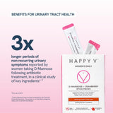 Happy V D-Mannose Cranberry sachet doseur: utilisation quotidienne discrète et pratique