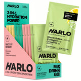 Harlo Electrolytes – sachets Citrus-Sel, hydratation élevée pendant l’effort intense.