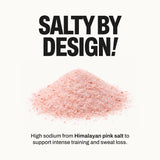 Harlo Electrolytes poudre-creatine mélangée à l'eau pour l'entraînement.