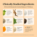 HARMONÍA Cortisol Cocktail : mélange dans une boisson pour un moment apaisant.