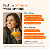 HARMONÍA Cortisol Cocktail : dégustation facile dans une tasse après le travail.