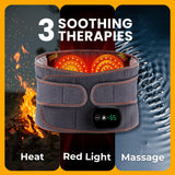 Hatch Belt massage par vibration profonde détend les muscles du dos après l'effort.