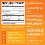 Gummies HAVASU Curcuma Gingembre pêche, dose pratique en bouteille pour l'usage quotidien