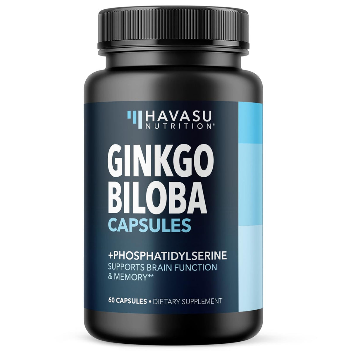 HAVASU Ginkgo Biloba 120mg – flacon, potentiel maintien de la concentration tout au long de la journée.