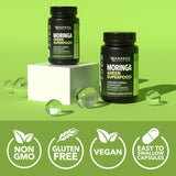 Boîte Havasu Moringa, 120 gélules pour 60 portions.