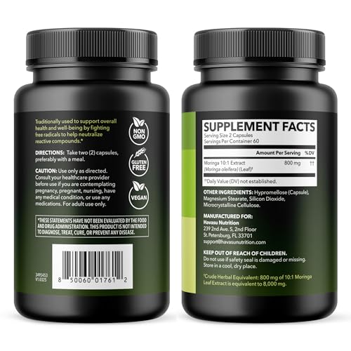 Havasu Moringa, présentation adaptée pour une routine nomade.