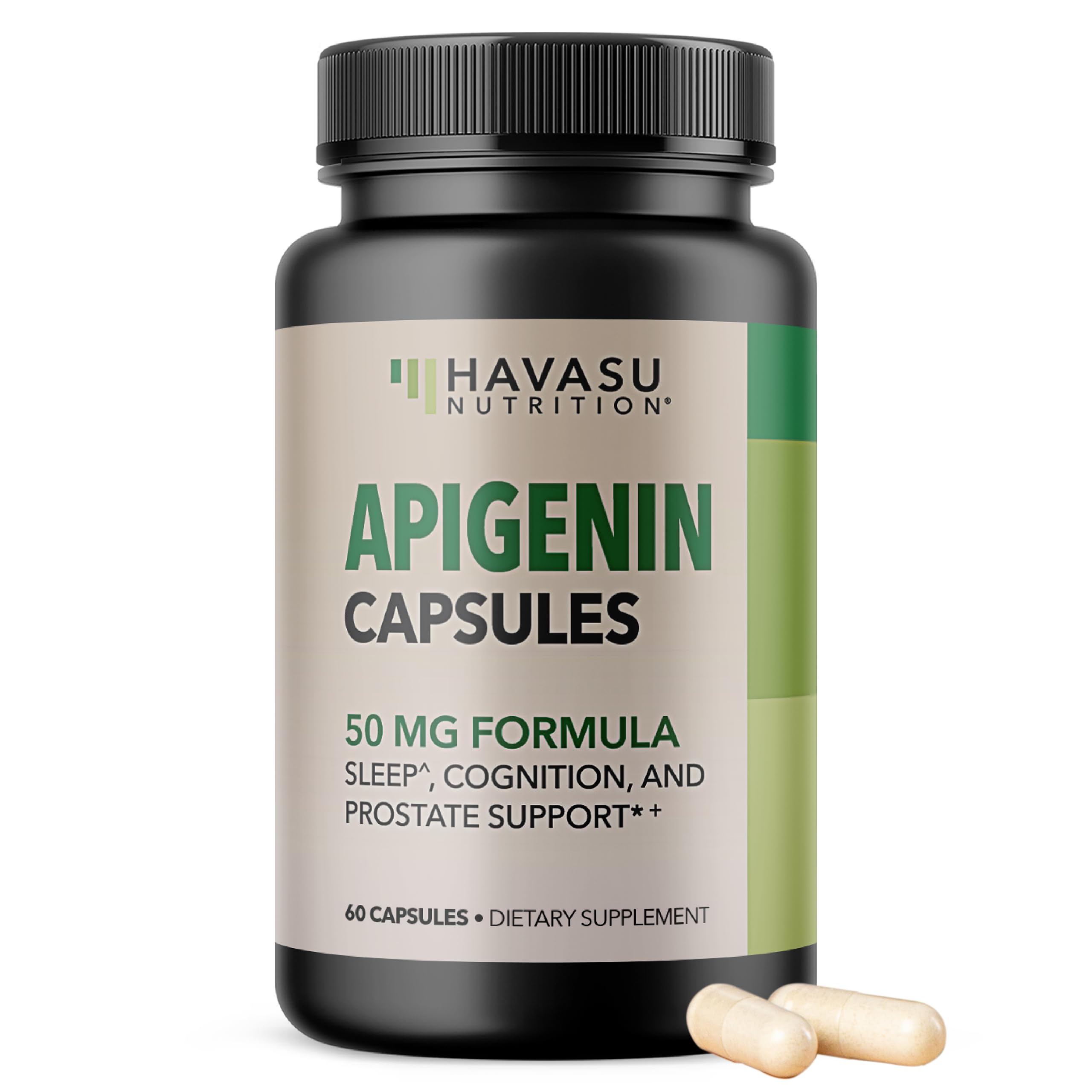 Havasu Nutrition Apigenin 50 mg – bouteille, relaxation en soirée potentielle
