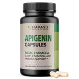 Bouteille HAVASU NUTRITION Apigenin Capsules, format pratique pour la routine.