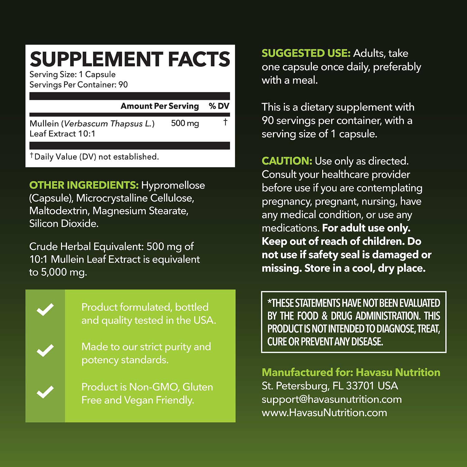 Bouteille HAVASU NUTRITION et étiquette végan, choix végétal.