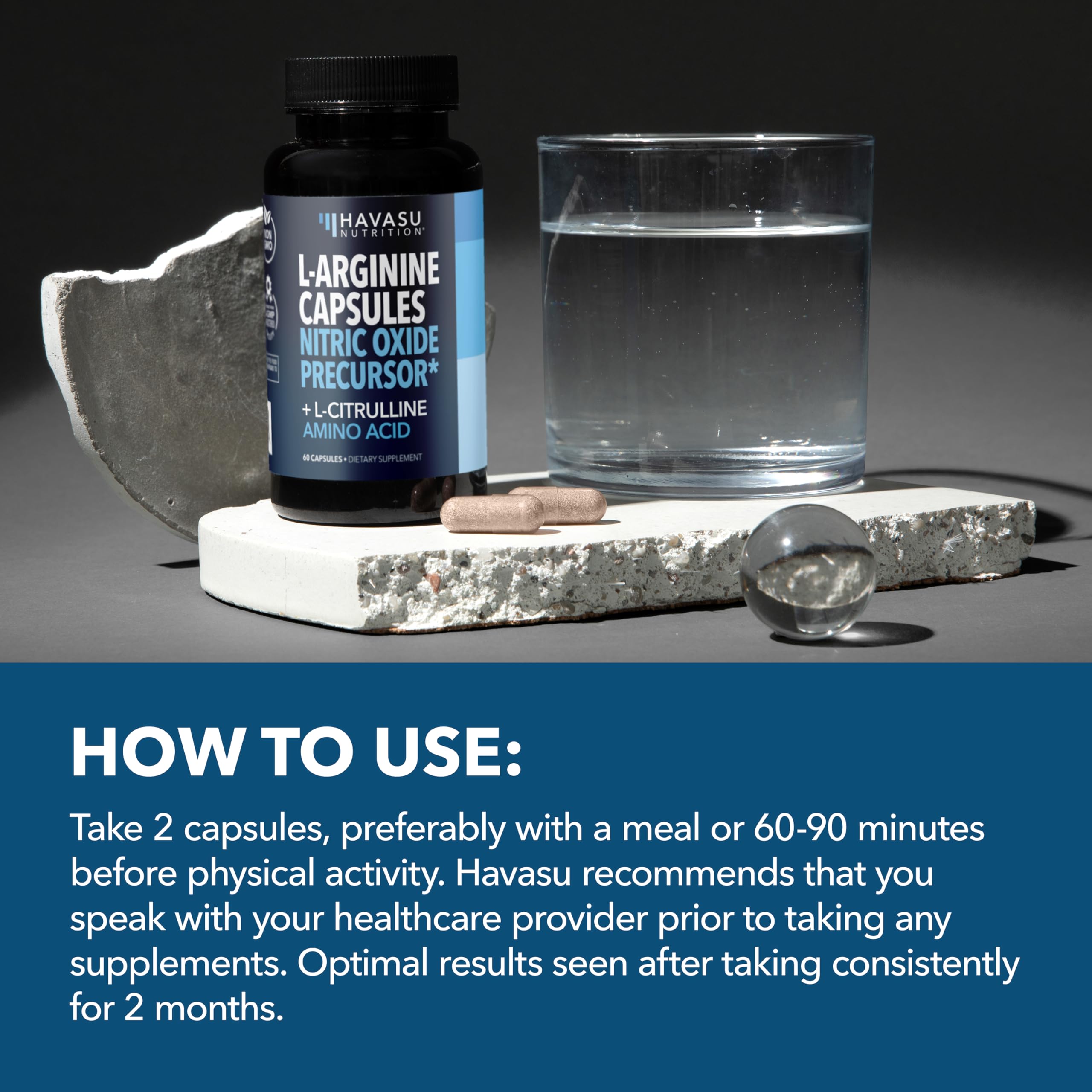 Bouteille HAVASU NUTRITION prête pour l’entraînement et les séances sportives.