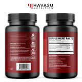 Capsules cayenne-usage HAVASU NUTRITION; suggère un soutien potentiel du métabolisme.