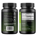 Étiquette HAVASU NUTRITION sans OGM et sans gluten, adaptée.