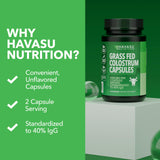 Capsules faciles à prendre avec repas HAVASU NUTRITION, intégration quotidienne simple