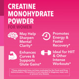 HAVASU NUTRITION Créatine pour femmes — énergie soutenue pour performances et endurance.