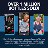 Formule L-Arginine et L-Citrulline signée HAVASU NUTRITION pour le soutien musculaire.
