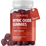 Gomme HAVASU NUTRITION oxydes nitriques avec L-arginine et betterave, soutien potentiel à l’endurance.