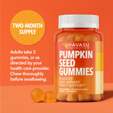 Gomme HAVASU NUTRITION mettant en avant cheveux et peau grâce aux nutriments.
