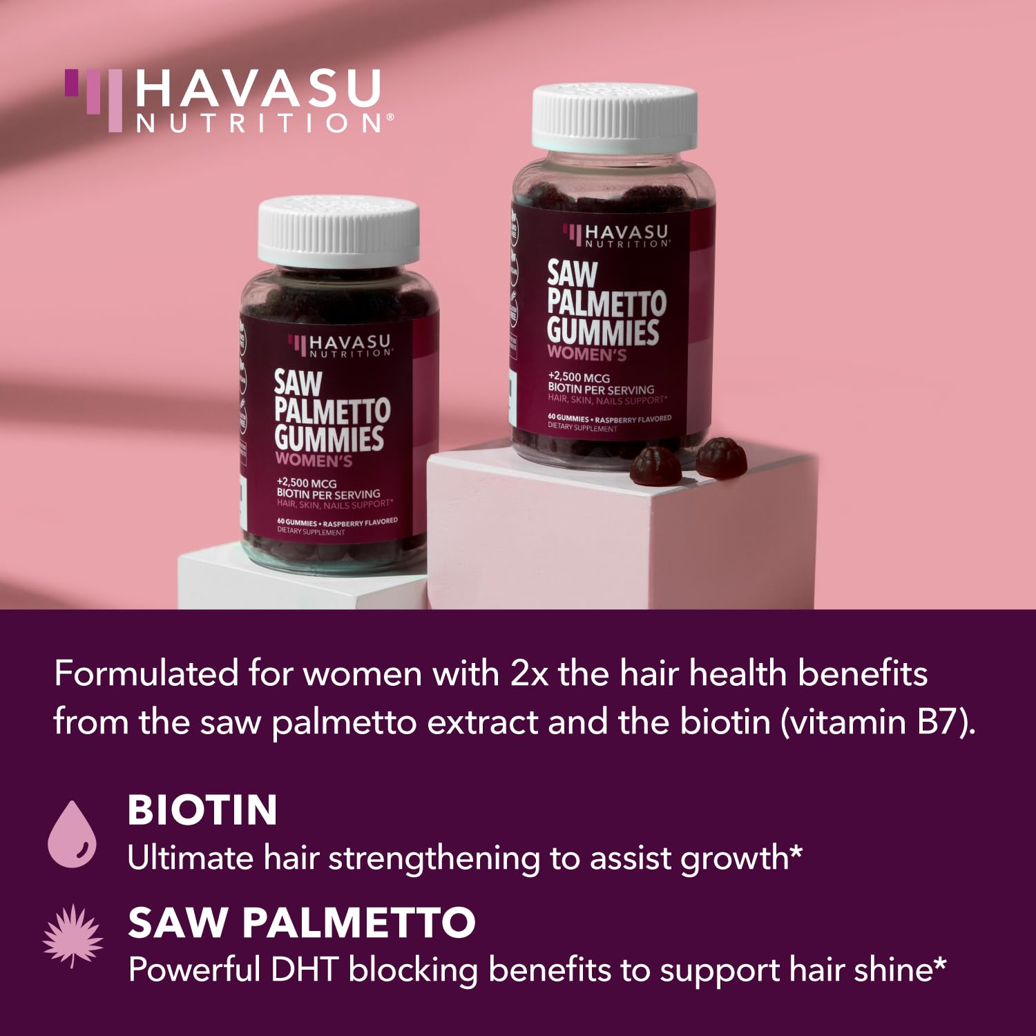 Soin cheveux et peau via les gommes Havasu Nutrition