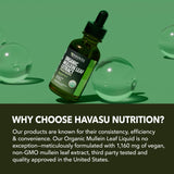 Gouttes HAVASU NUTRITION végétales, option végane et durable