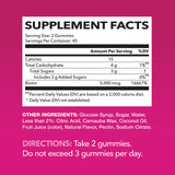 Gommes biotine HAVASU NUTRITION saveur fraise, plaisir quotidien pour cheveux et peau.
