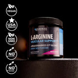 Étiquette Mélange S7 et betterave sur havasu-nutrition-l-arginine-poudre.