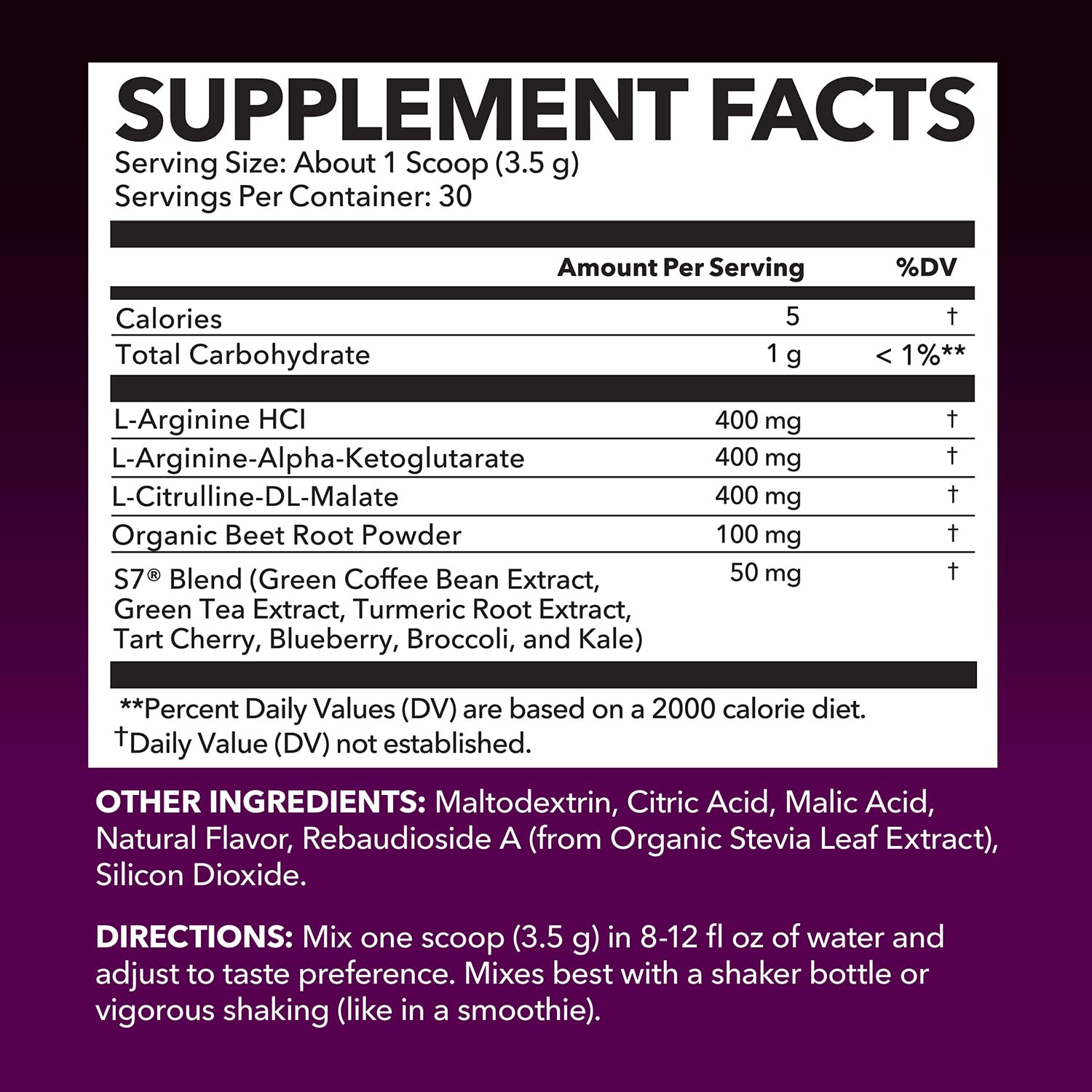 Verre d'eau avec poudre havasu-nutrition-l-arginine-poudre mélangée pré-entraînement.