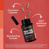 L-théanine et L-tryptophane dans HAVASU NUTRITION pour détente avant le coucher