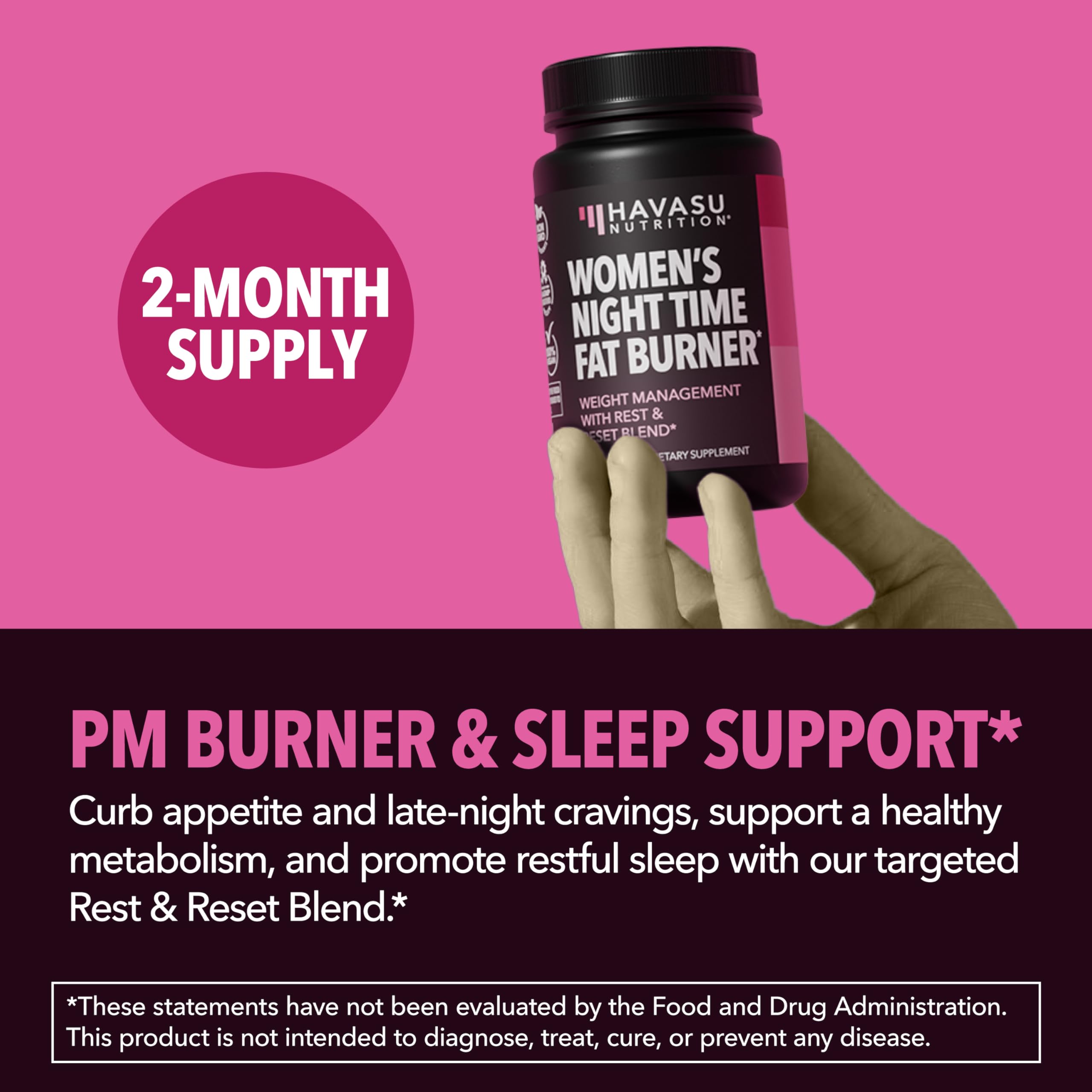 HAVASU NUTRITION l-theanine – calmant nocturne sans stimulant.