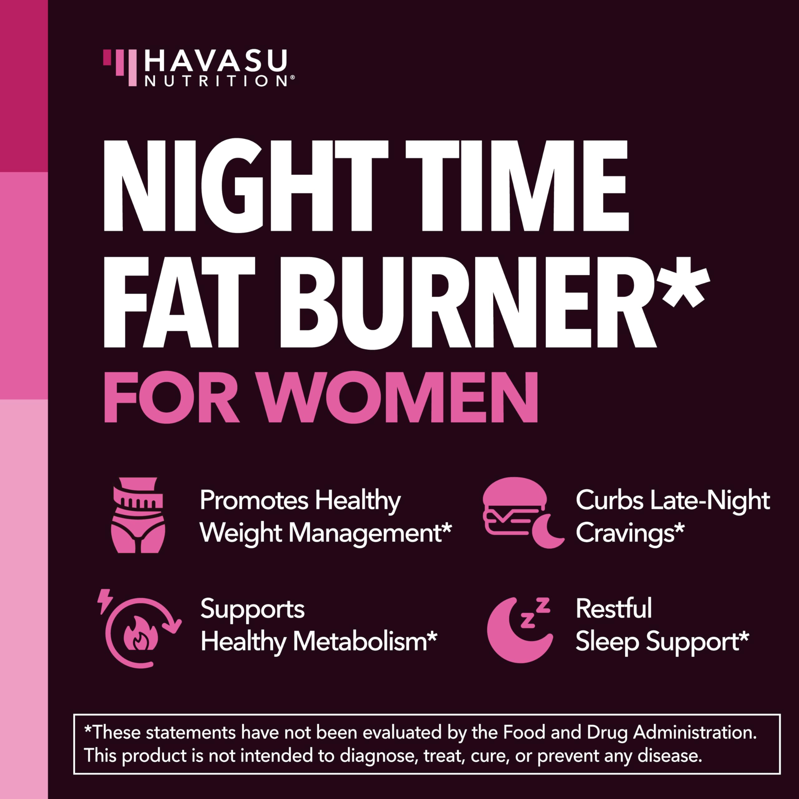 HAVASU NUTRITION mélatonine et valériane – sommeil nocturne apaisé.