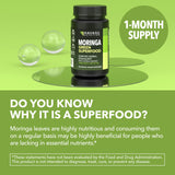 HAVASU NUTRITION Moringa, capsules vegan sans OGM – formule propre