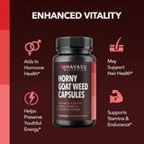 Capsules Muira Puama Havasu Nutrition, soutien à la vitalité générale.