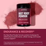 Mélange eau facile avec poudre de betterave HAVASU Nutrition