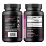 Bouteille Havasu Saw Palmetto Biotine en vue rapprochée.